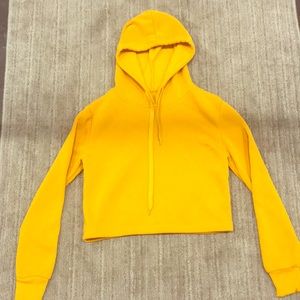 Mustard yellow hoodie